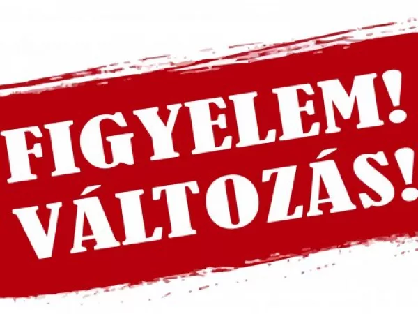 Közlemény buszmegállók ideiglenes áthelyezéséről