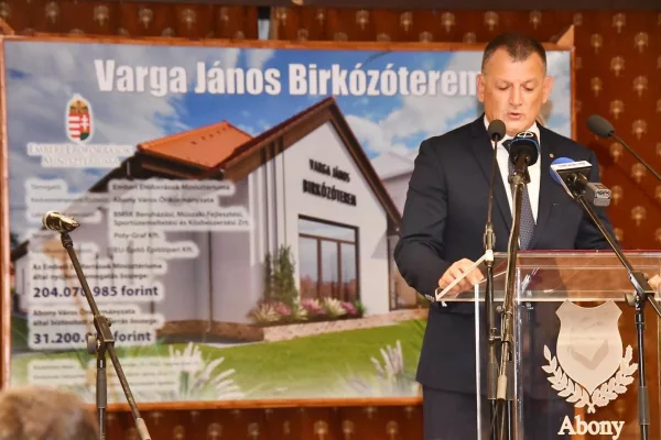 Varga János Birkózócsarnok- Avató beszéd