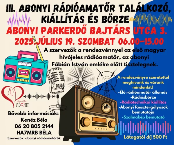 Rádióamatőr találkozó, kiállítás és börze