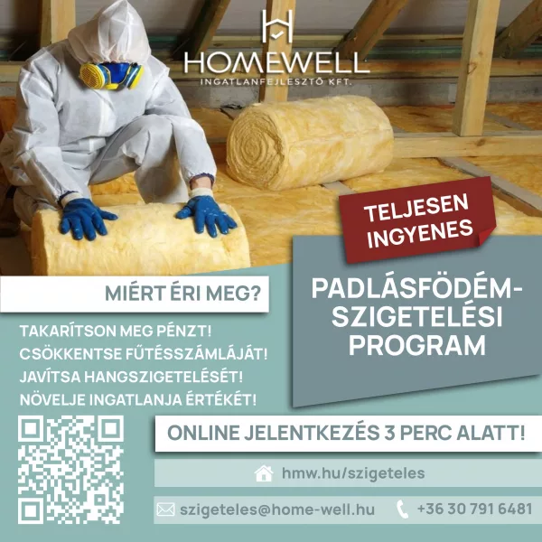 Padlásfödém szigetelés
