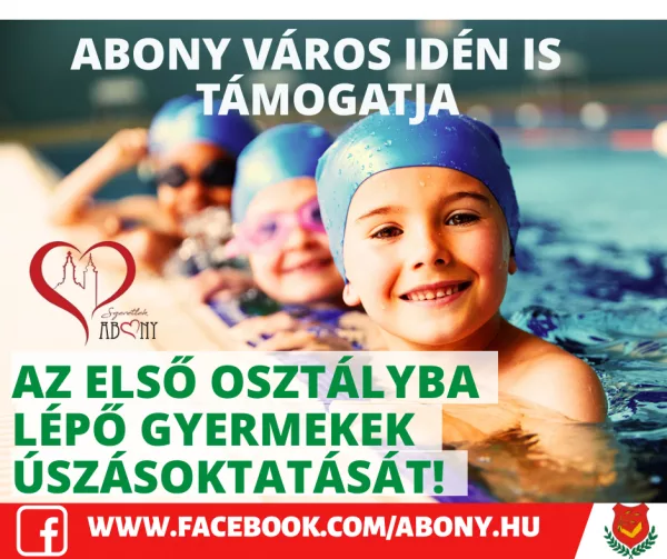Tájékoztató- első osztályosok úszásoktatása