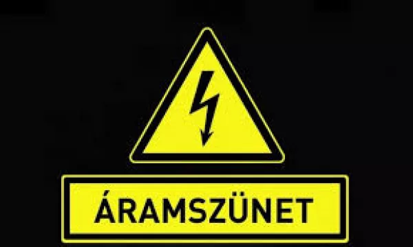 Áramszüneti információk