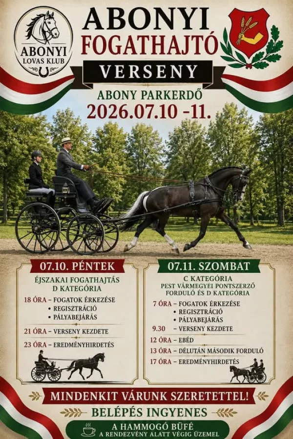 Abonyi Fogathajtó verseny