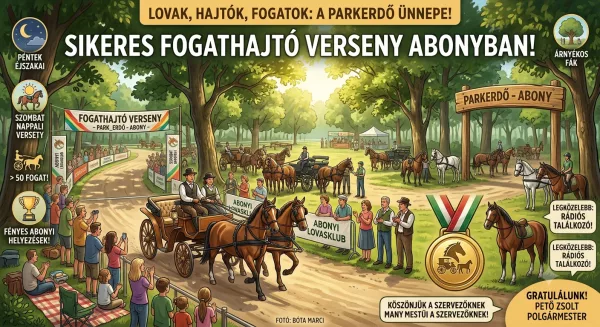 Ismét a lovaké, lovasoké, fogatoké volt a Parkerdő az elmúlt hétvégén