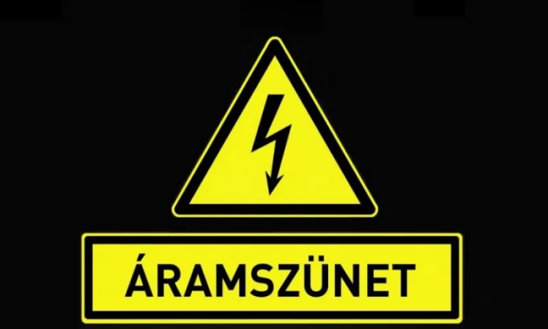Tervezett áramszünetek