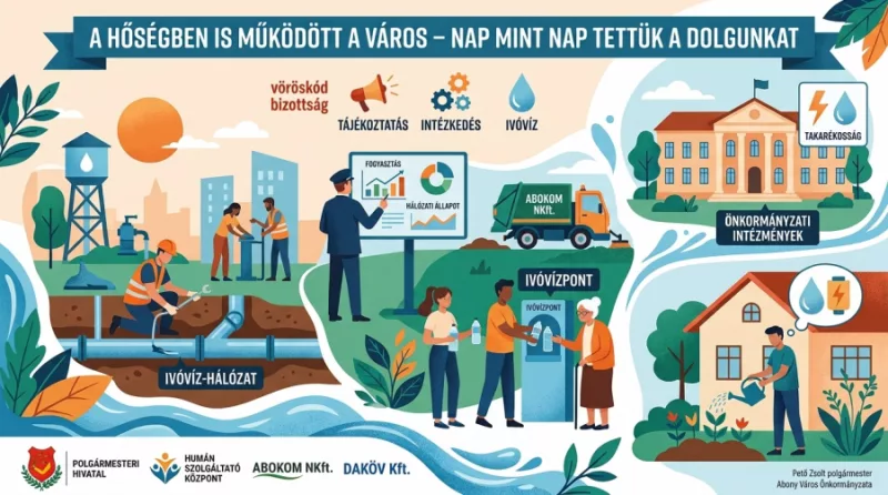 A HŐSÉGBEN IS MŰKÖDÖTT A VÁROS – NAP MINT NAP TETTÜK A DOLGUNKAT