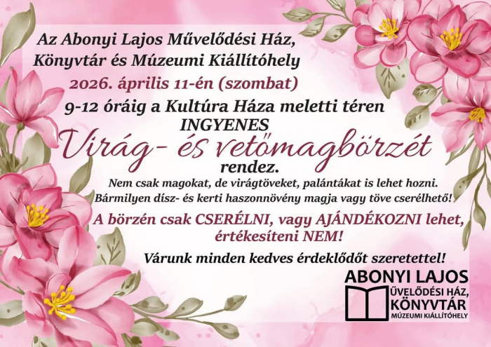 Virág- és vetőmagbörze