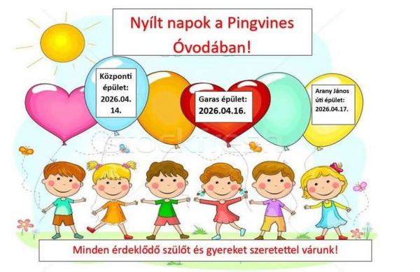 Nyílt napok a Pingvines oviban