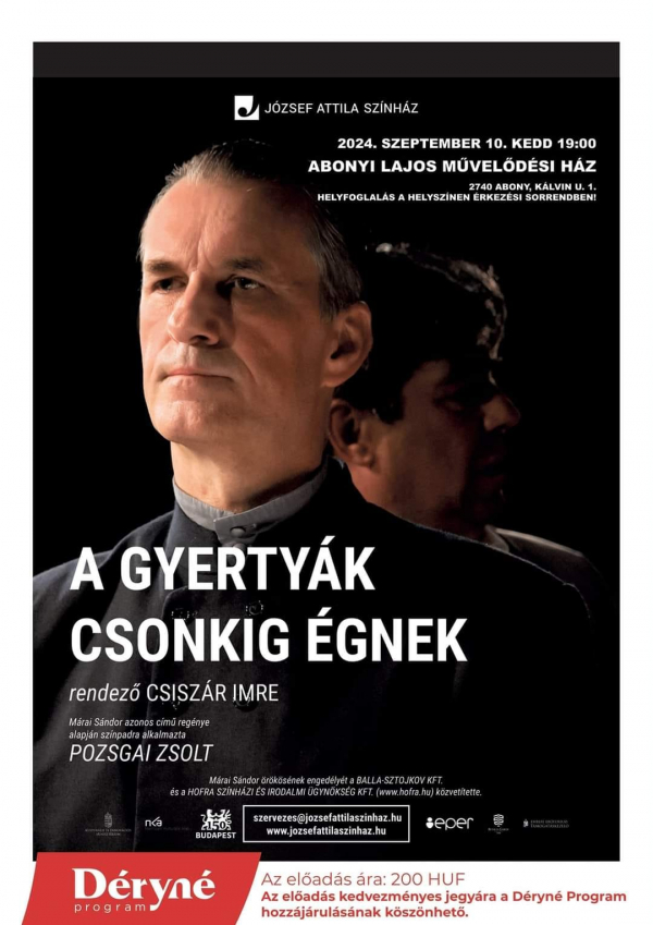 Pazar szereposztással érkezik A gyertyák csonkig égnek