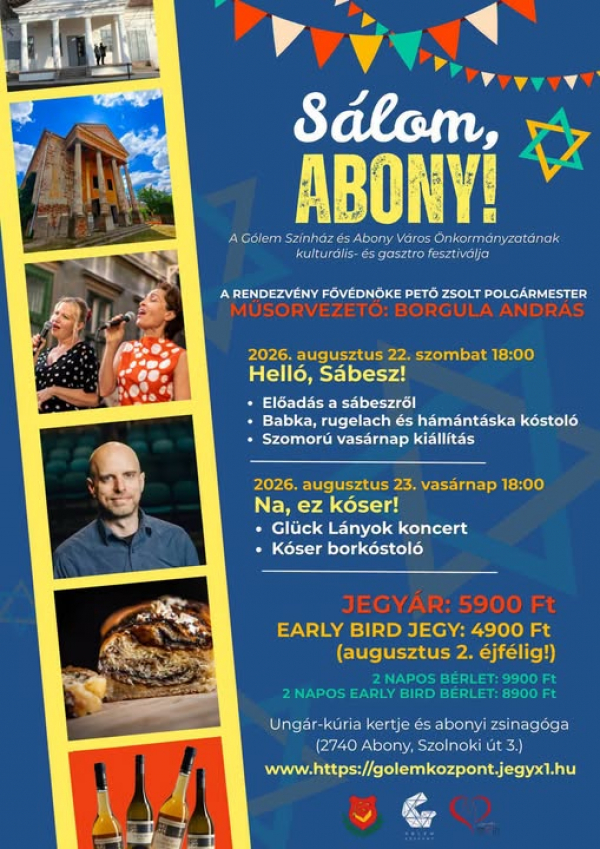Sálom, Abony!