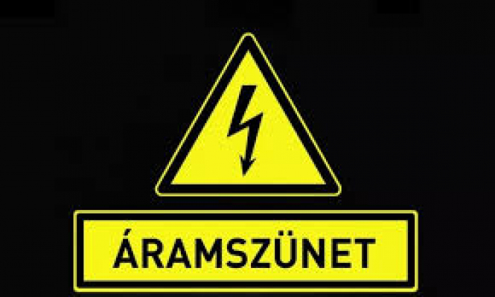 Áramszüneti információk