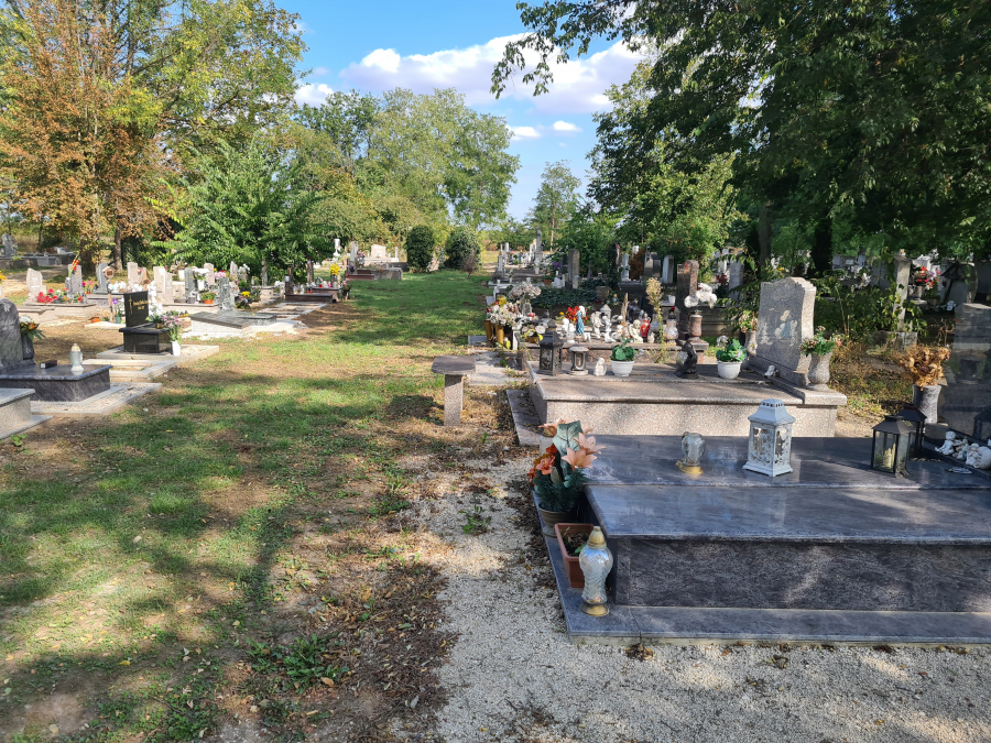 Közlemény, temetőkkel kapcsolatban