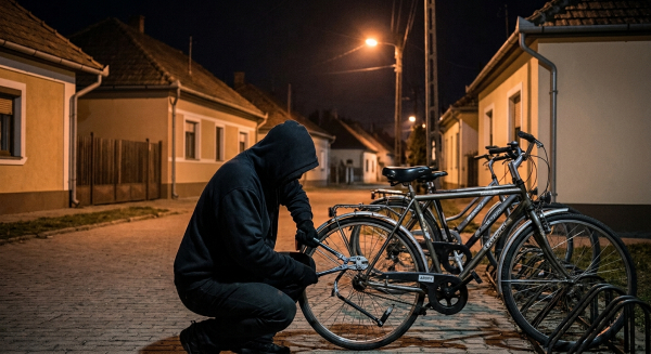 Kerékpárlopások Abonyban- 50.000 forintos nyomravezetői díj
