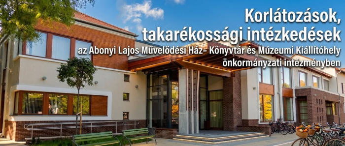 A takerékosság jegyében