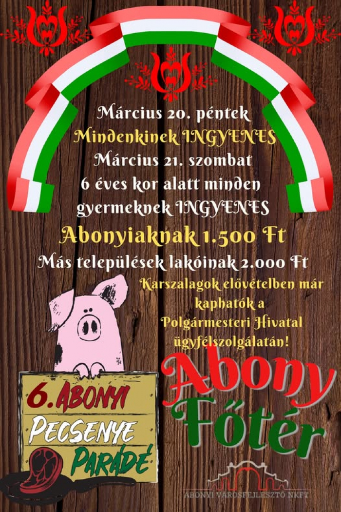 Belépők a Pecsenye Parádéra