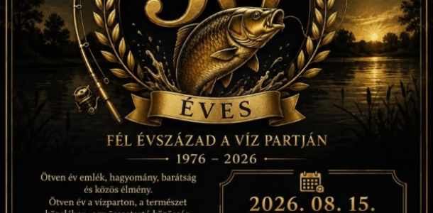 Jubileumi horgászverseny