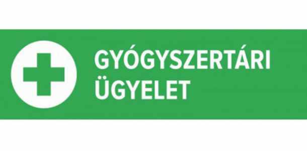 Gyógyszertári ügyelet februárban
