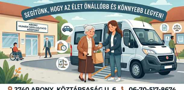 Segítünk, hogy az élet önállóbb és könnyebb legyen!
