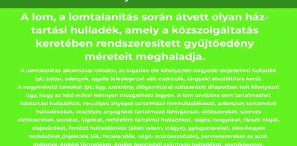 Lomtalanítás Abonyban