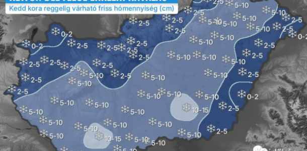 Készül a város a havazásra