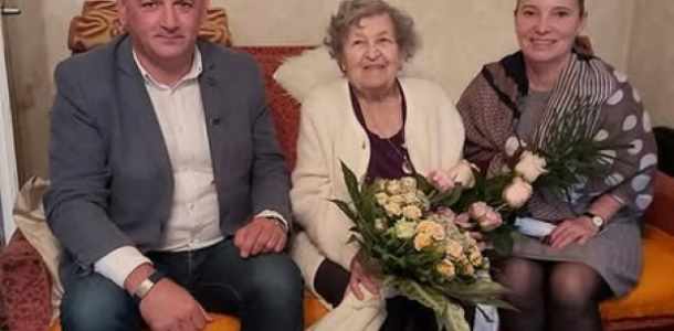 100 éves pedagógust is köszöntöttünk a Városi Pedagógusnap alkalmából 🥰
