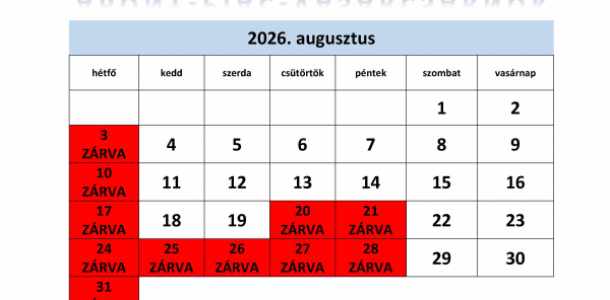 Piac nyitvatartása Abonyban